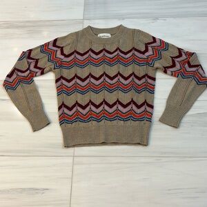 Heartloom Zigzag Knit Sweater